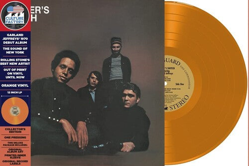Grinder's Switch - Grinder's Switch Featuring Garland Jeffreys [Orange] Vinyl Record