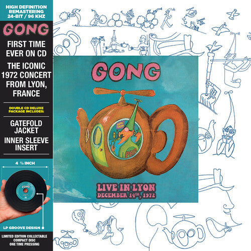 Gong - Live In Lyon 1972 - Music CD