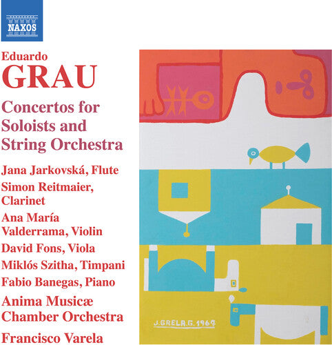Grau / Valderrama / Banegas - Concertos For Soloists & String Orchestra - Music CD