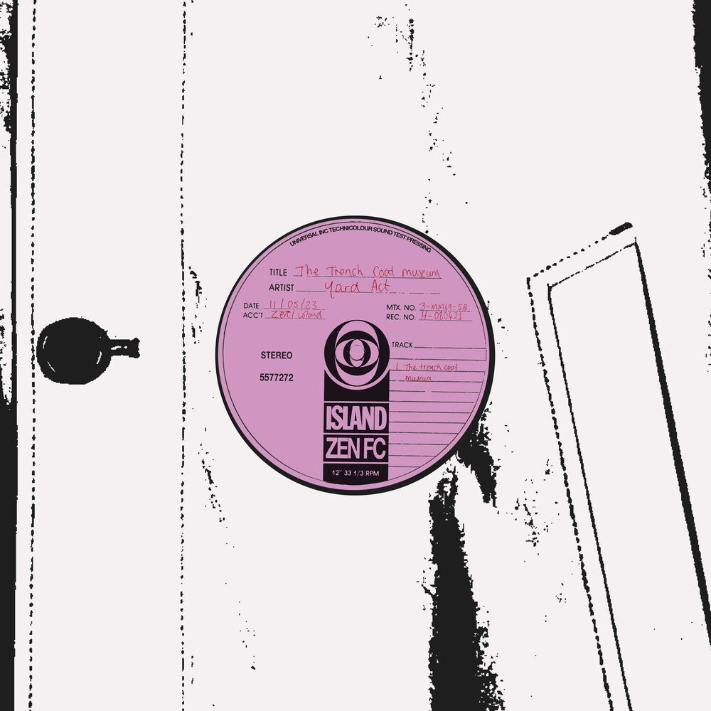 the album cover for Yard Act - The Trench Coat Museum [Limited Edition Vinyl Single]