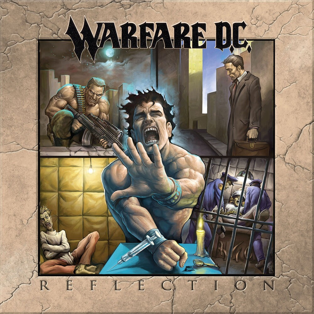 the album cover for Warfare D.C. - Reflection