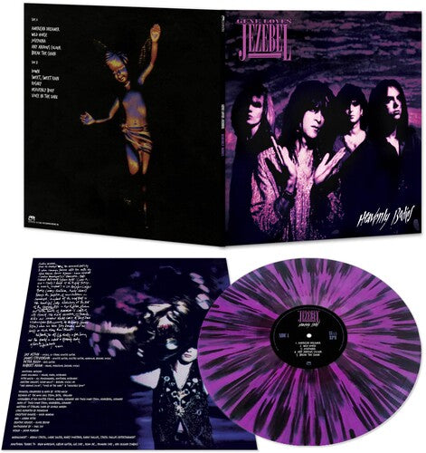 Gene Loves Jezebel - Heavenly Bodies [Purple Splatter] Vinyl Record