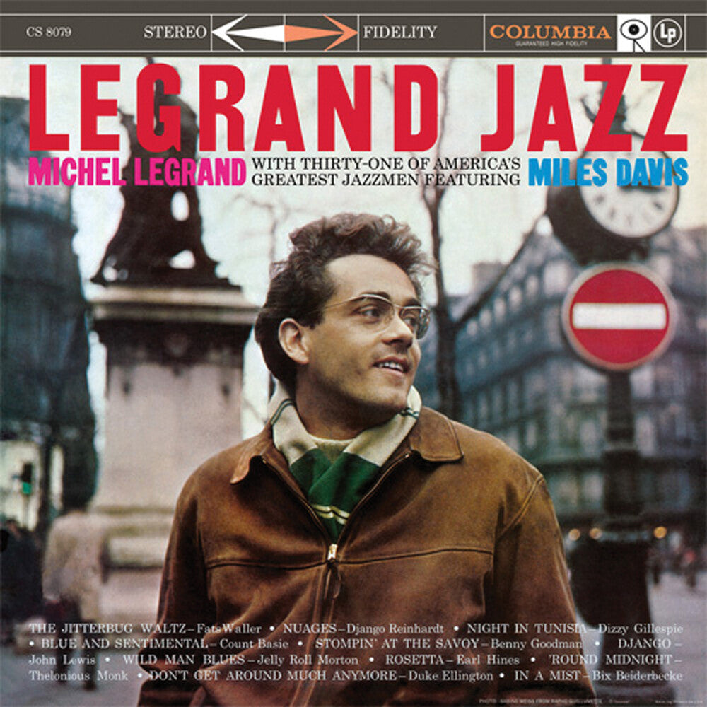 the album cover for Michel Legrand - Legrand Jazz