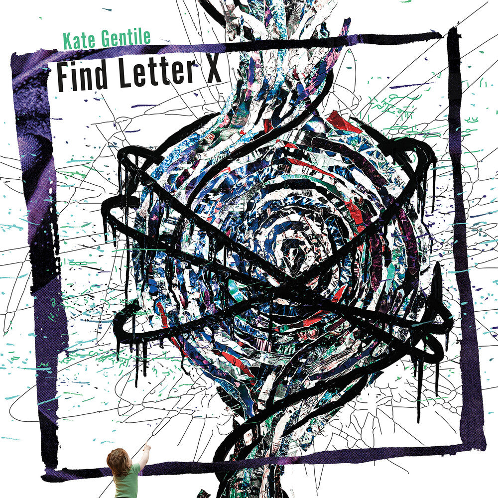 the album cover for Kate Gentile - Find Letter X