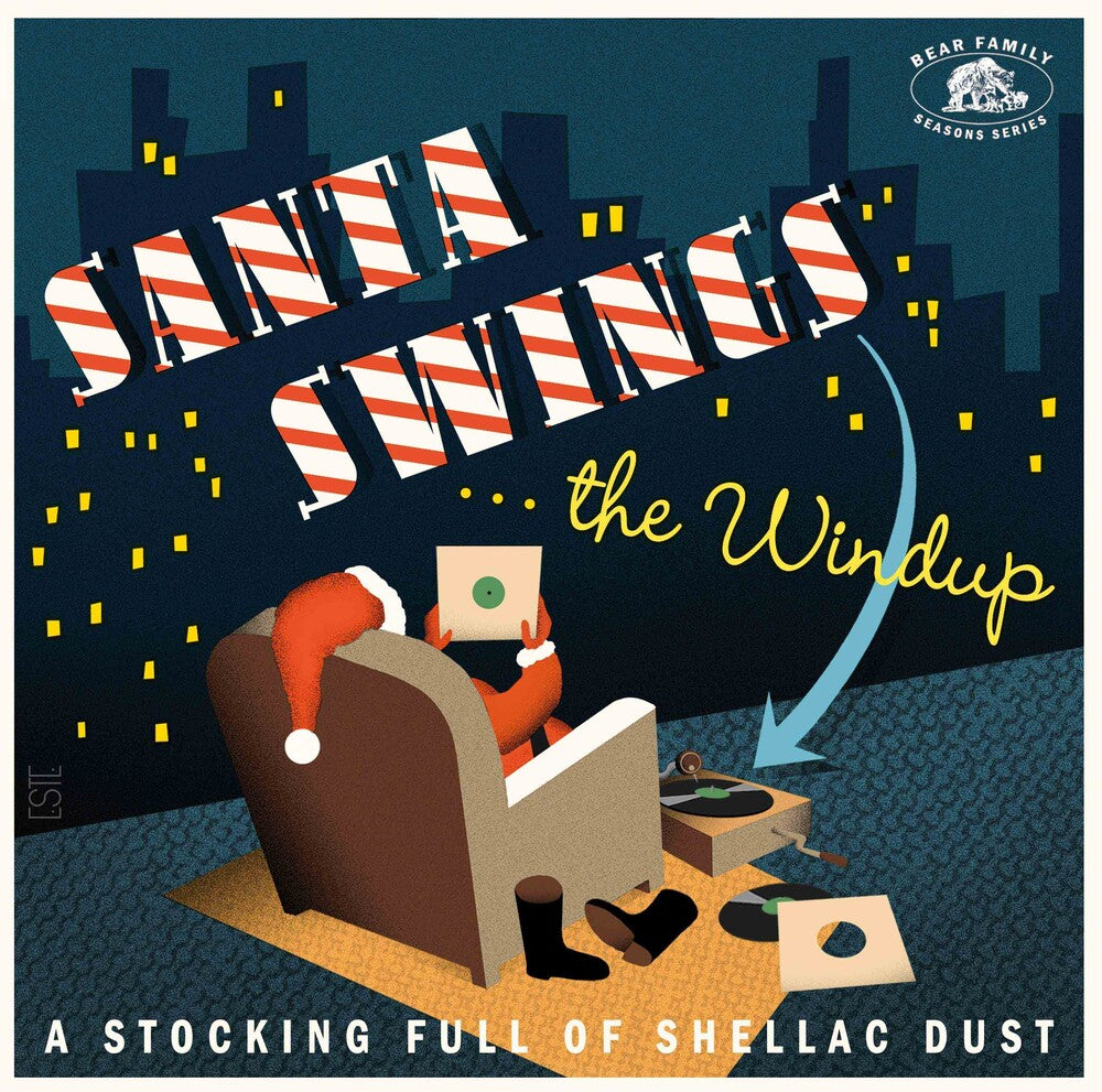 Santa Swings...The Windup: A Stocking Full / Var - Santa Swings...The Windup: A Stocking Full / Var [LP] Vinyl Record