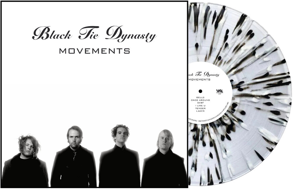 Black Tie Dynasty - Movements (Blk) [Colored Vinyl] [Limited Edition] (Wht) (Spla) Vinyl Record