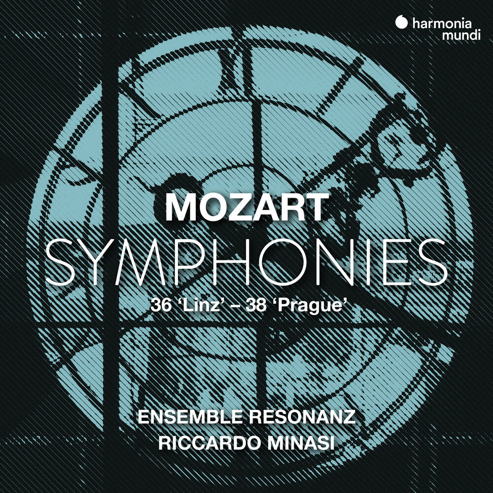 the album cover for Ensemble Resonanz - Mozart: Symphonies Nos. 36 Linz & 38 Prague