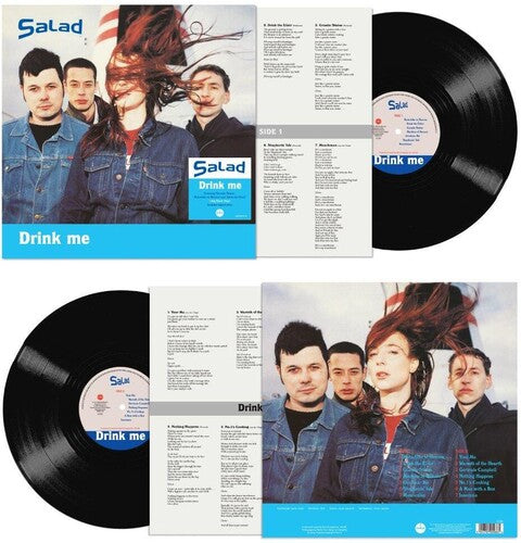 Salad - Drink Me - 140-Gram Black with Autographed Print Vinyl Record