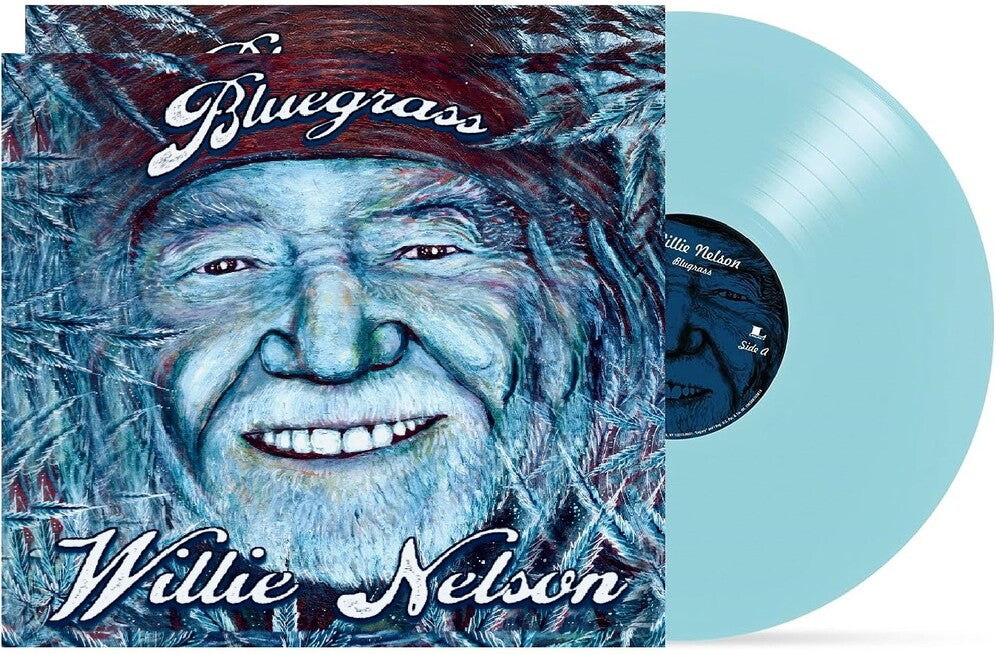 Willie Nelson - Bluegrass [Electric Blue LP] Vinyl Record