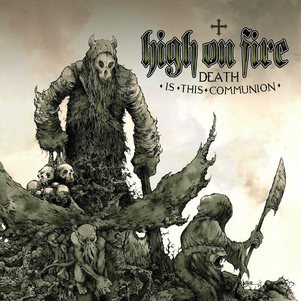 High On Fire - Death Is This Communion [Colored Vinyl] (Grn) (Wht) Vinyl Record
