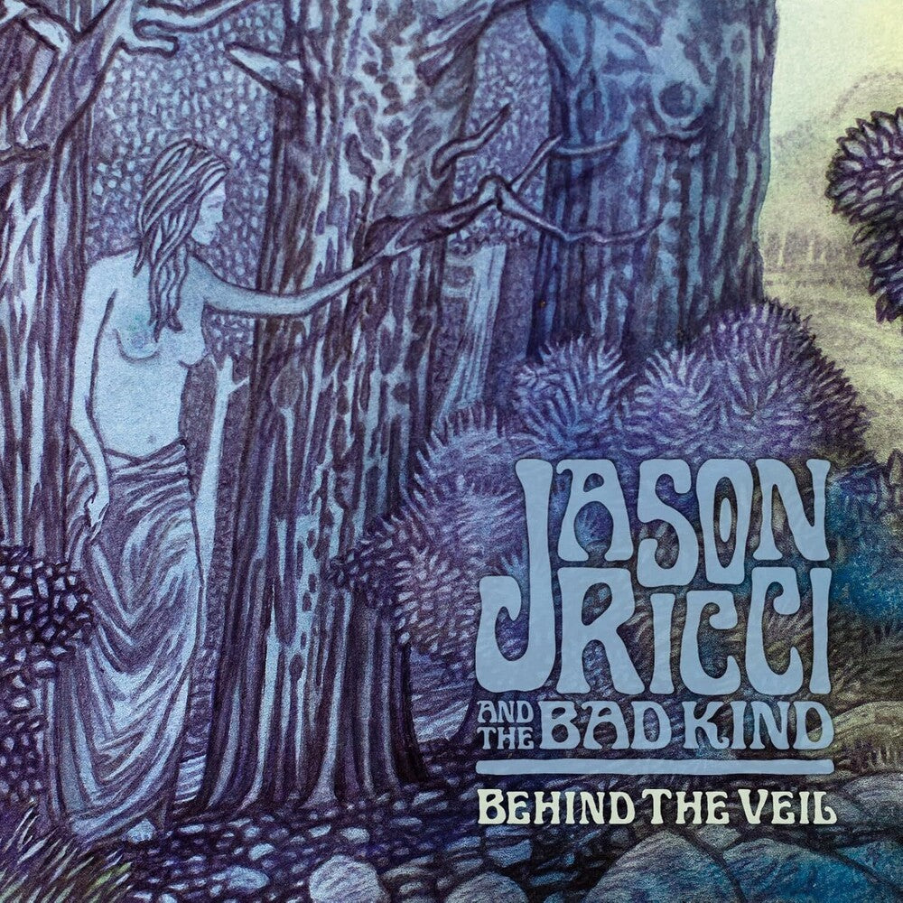 the album cover for Jason Ricci  & The Bad Kind - Behind The Veil