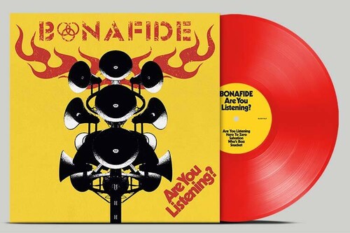 Bonafide - Are You Listening? - Red Vinyl Record