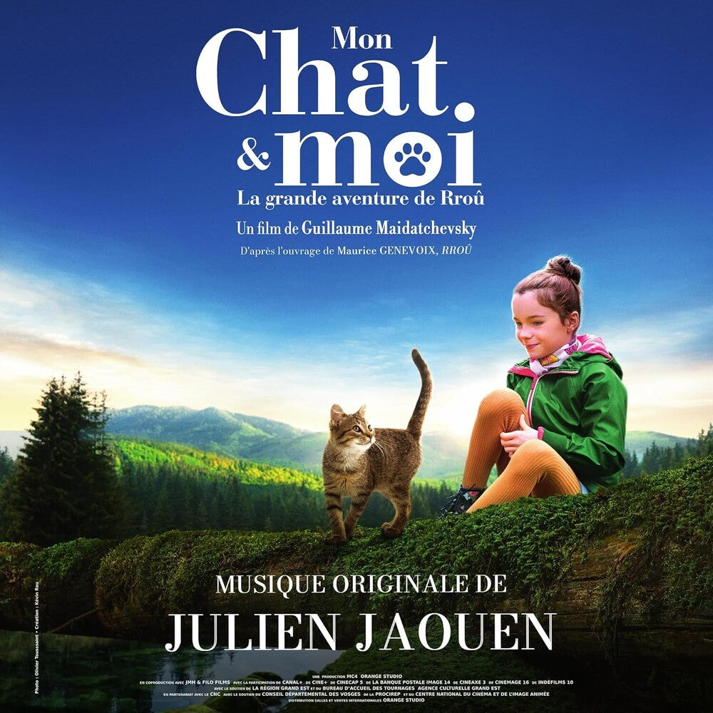 the album cover for Julien Jaouen  (Ita) - Mon Chat Et Moi: La Grande Aventure De Rrou - Ost