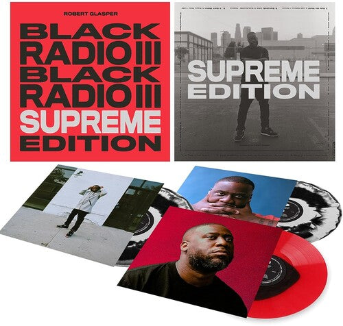Robert Glasper - Black Radio III (Supreme Edition) [3LP Red, Black & White] Vinyl Record