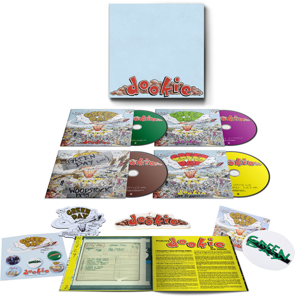 Dookie: 30th Anniversary [Limited Edition Deluxe 4CD Box Set] Music CD