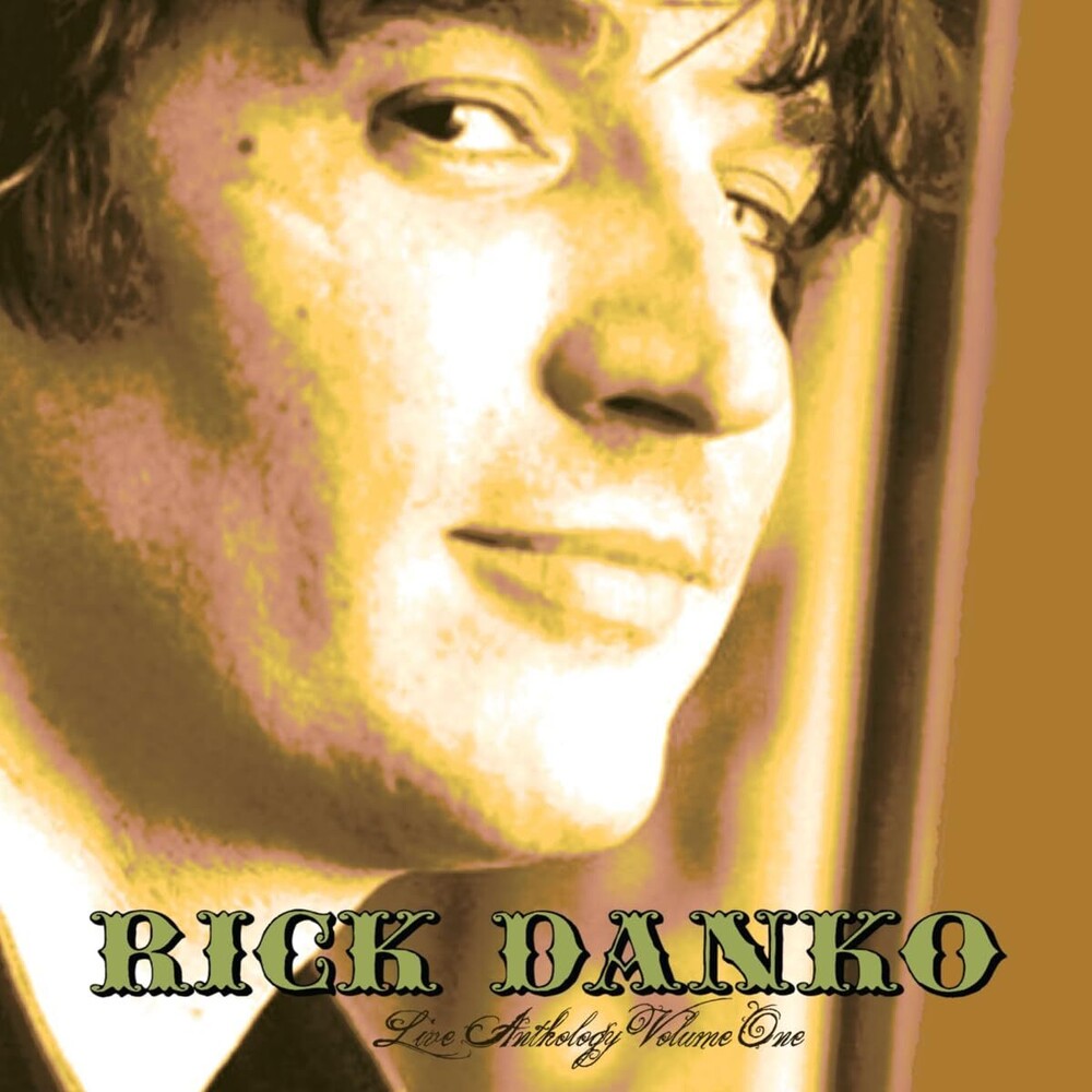 the album cover for Rick Danko - Live Vol 1 [Clear Vinyl] (Pnk) (Uk)
