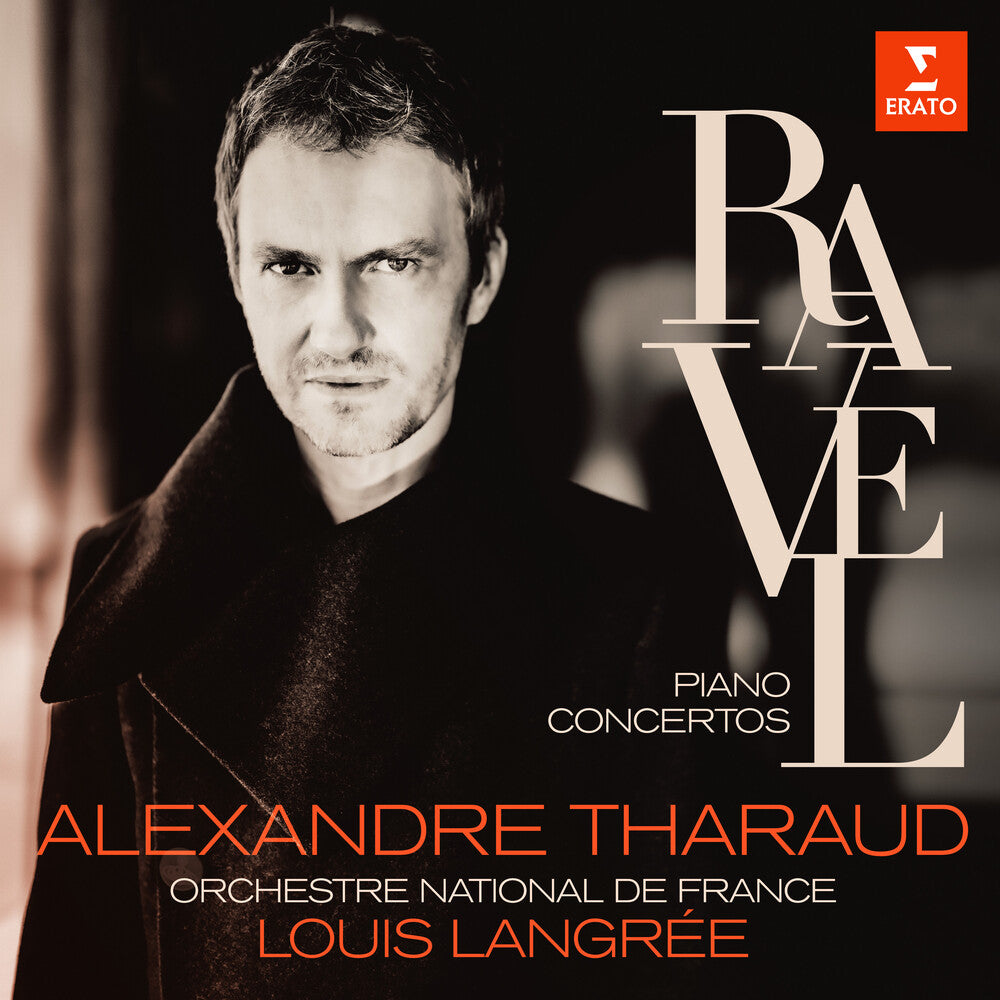 the album cover for Alexandre Tharaud - Ravel: Piano Concertos Falla: Nuits Dans Les [Digipak]