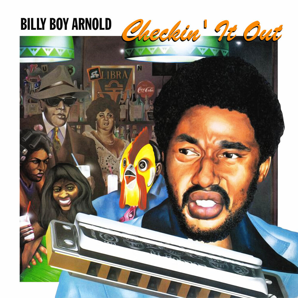 the album cover for Billy Arnold  Boy - Checkin' It Out (Mod)