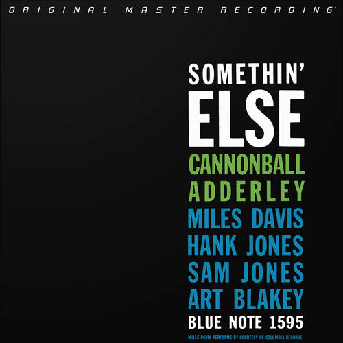 Adderley,cannonball - Somethin' Else - Super Audio CD