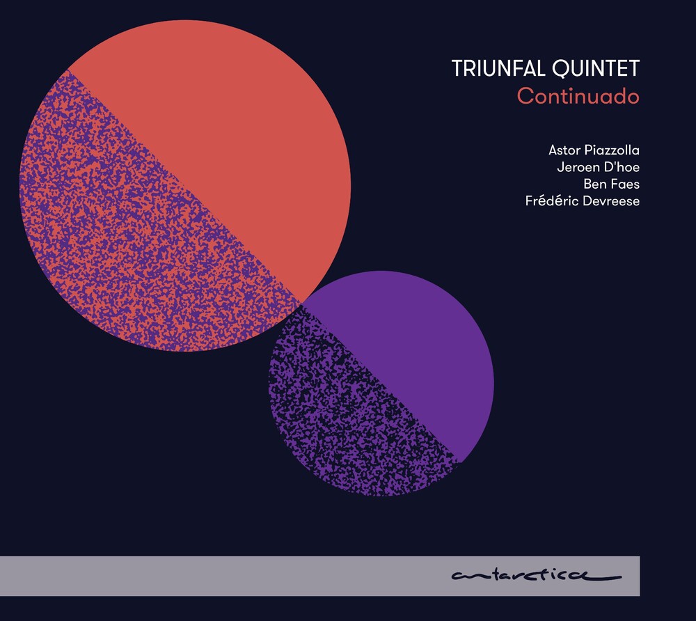 the album cover for Devreese / Piazzolla / Triunfal Quintet - Continuado