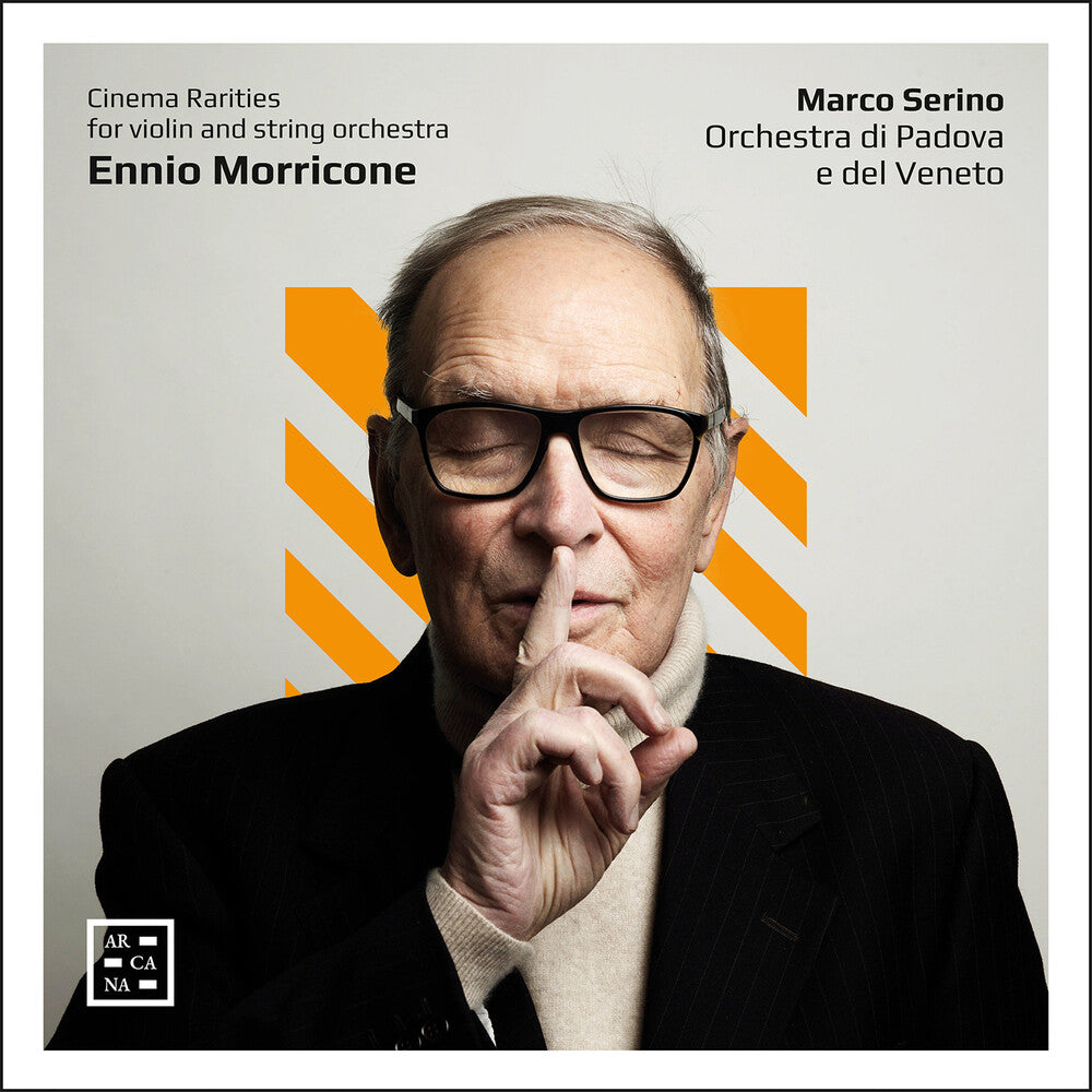 the album cover for Morricone / Serino / Orchestra Di Padova E Del - Cinema Rarities For Violin & String Orchestra