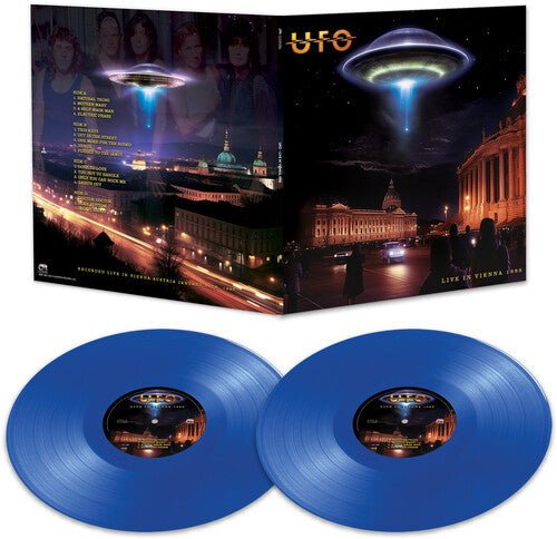 UFO - Live In Vienna 1998 [Blue 2LP] Vinyl Record