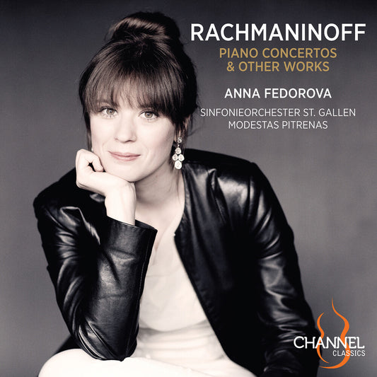 the album cover for Rachmaninoff / Fedorova - Piano Concertos & Other Works