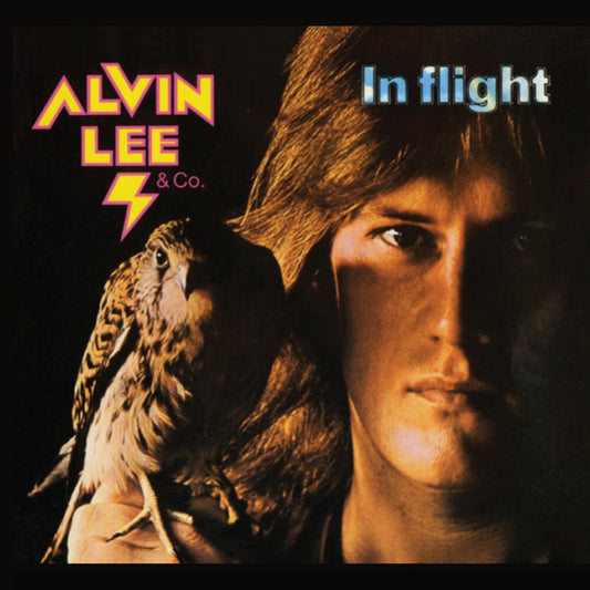 the album cover for Alvin Lee - In Flight