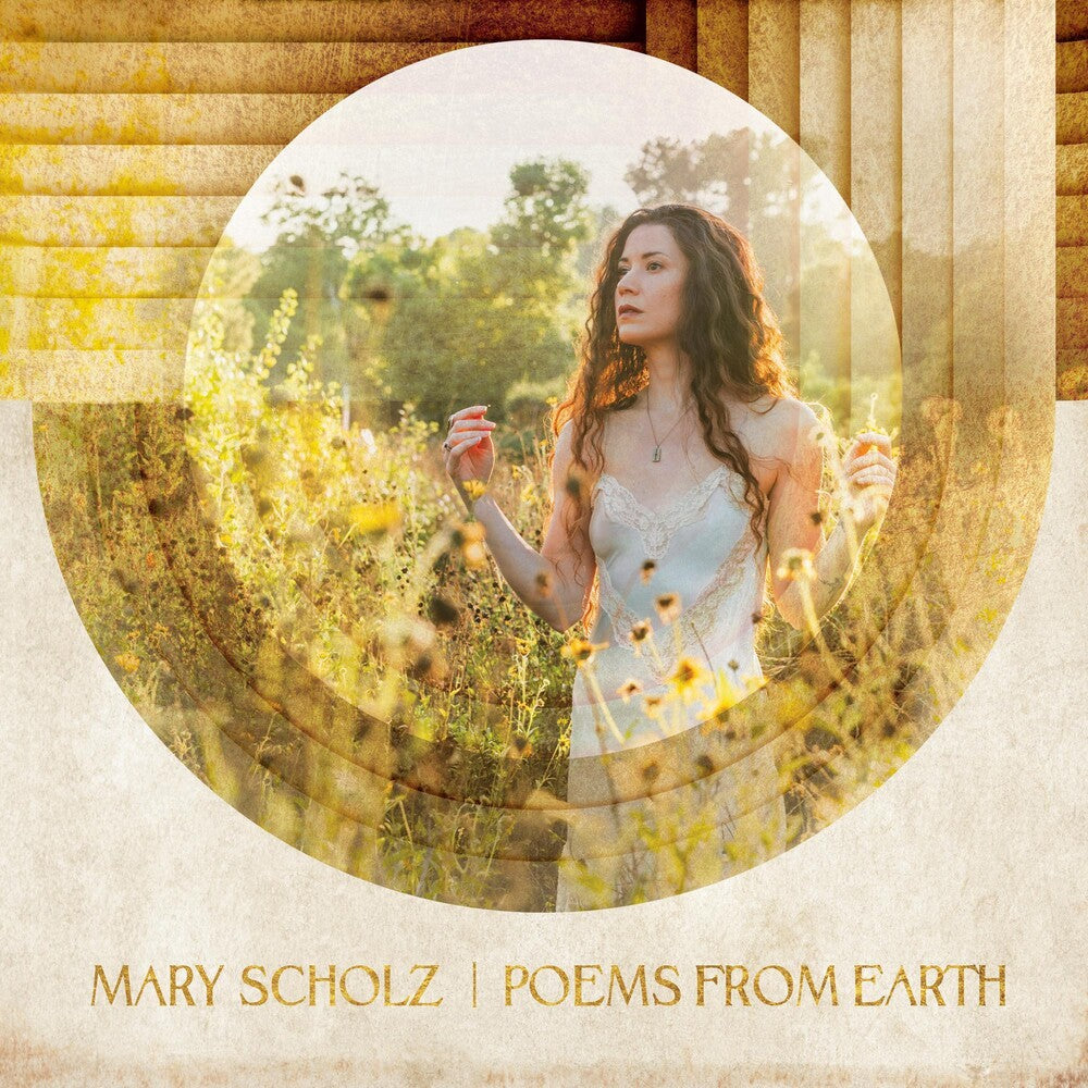the album cover for Mary Scholz - Poems From Earth