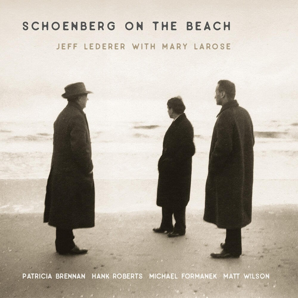 the album cover for Jeff Lederer - Schoenberg On The Beach