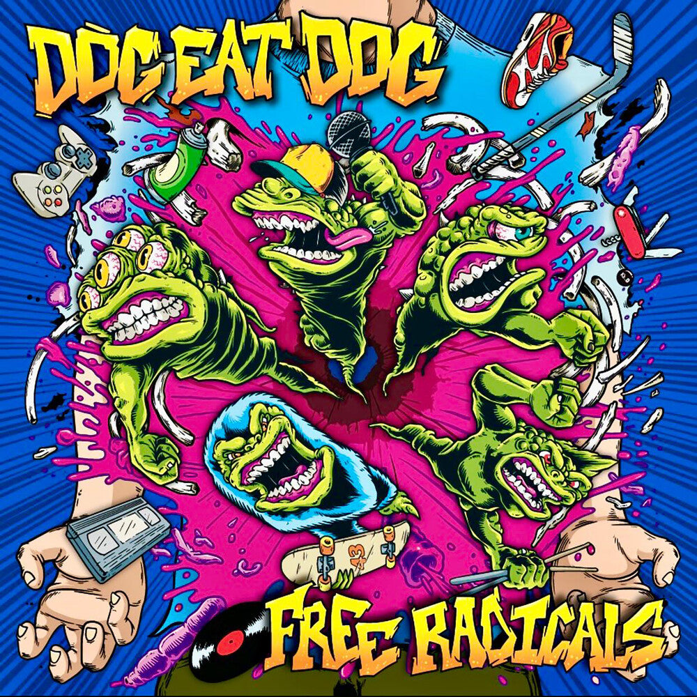 the album cover for Dog Eat Dog - Free Radicals [Digipak]