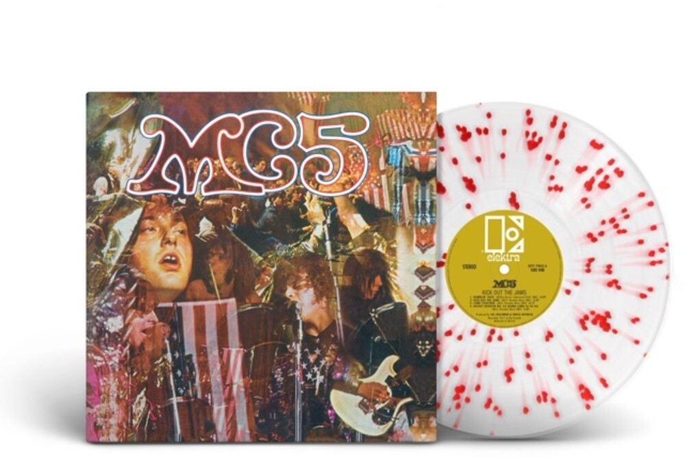 Mc5 - Kick Out The Jams [Rocktober 2023 Ultra Clear / Red Splatter LP] Vinyl Record