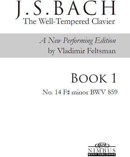 Bach,j.s. / Feltsman,vladimir - Book 1 - No. 14 F# Minor - Books