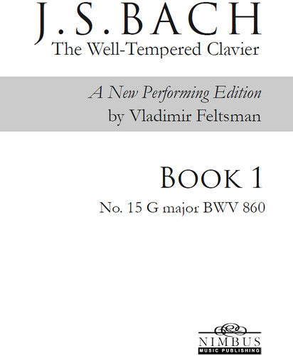 Bach,j.s. / Feltsman,vladimir - Book 1 - No. 15 G Major - Books