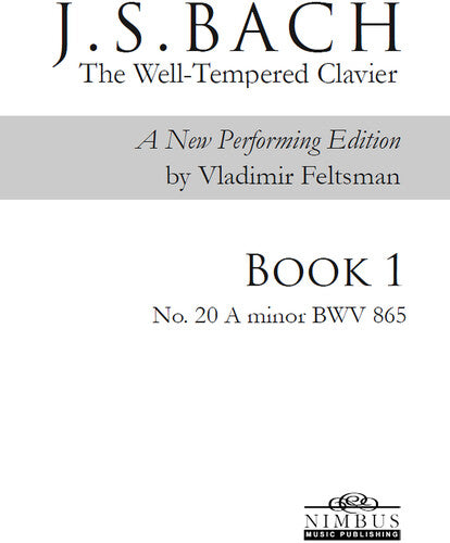 Bach,j.s. / Feltsman,vladimir - Book 1 - No. 20 A Minor - Books