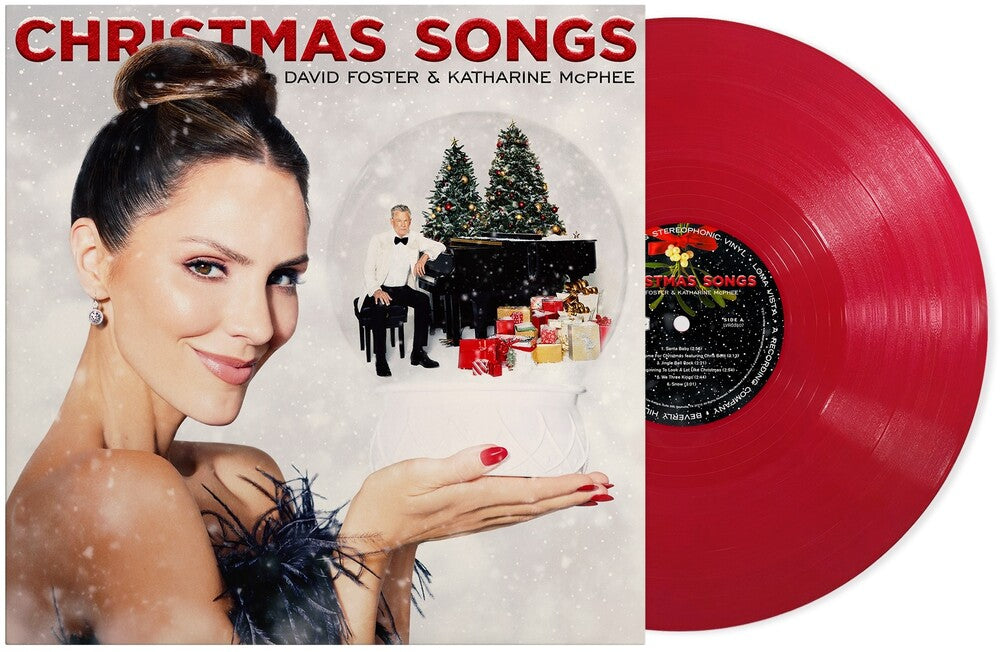 David Foster & Katharine McPhee - Christmas Songs [Rudolph Red LP] Vinyl Record