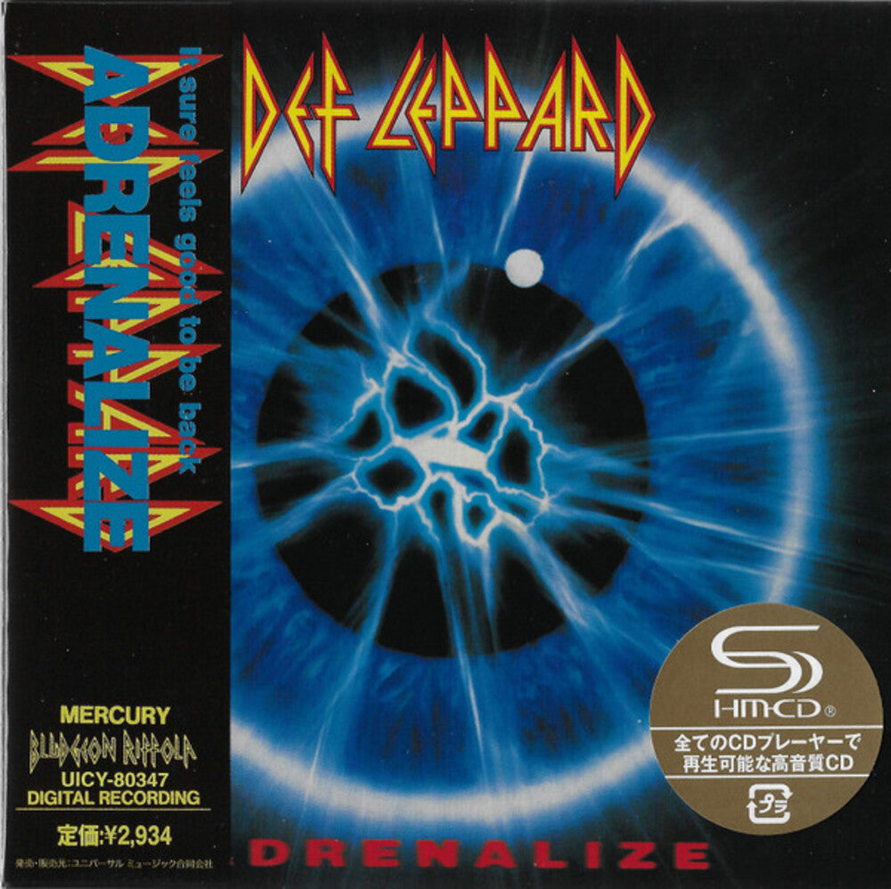 the album cover for Def Leppard - Adrenalize [Limited Edition] [Remastered] (Shm) (Jpn)