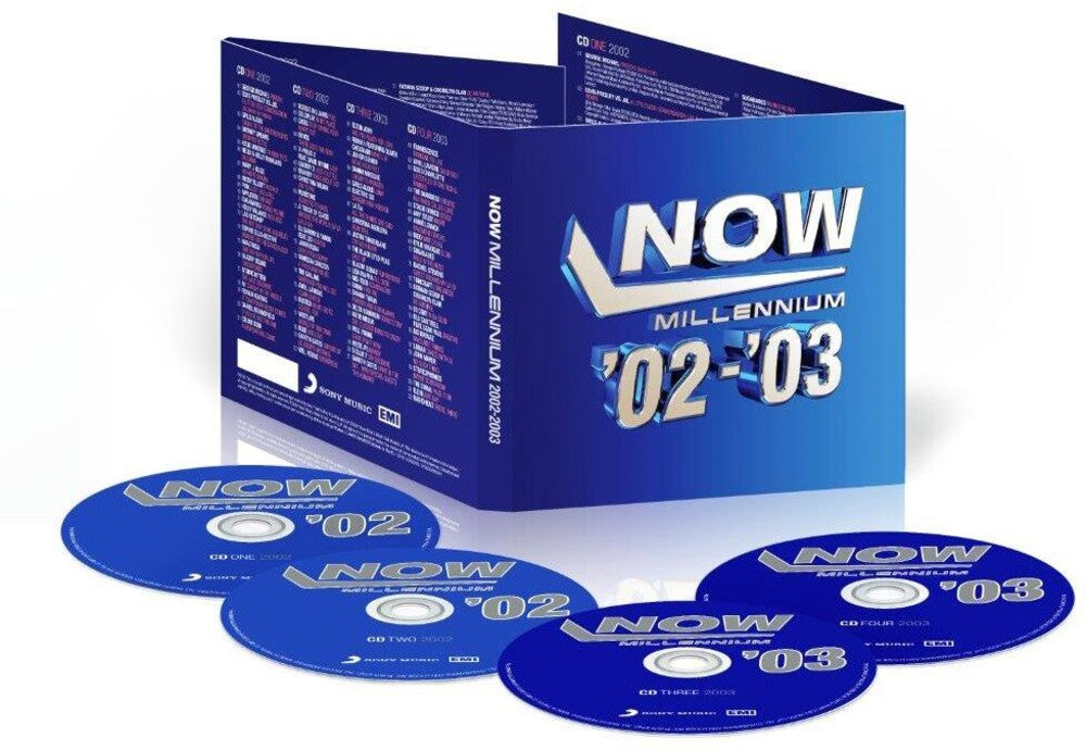 the album cover for Now Millennium 2002-2003 / Various - Now Millennium 2002-2003 / Various (Uk)