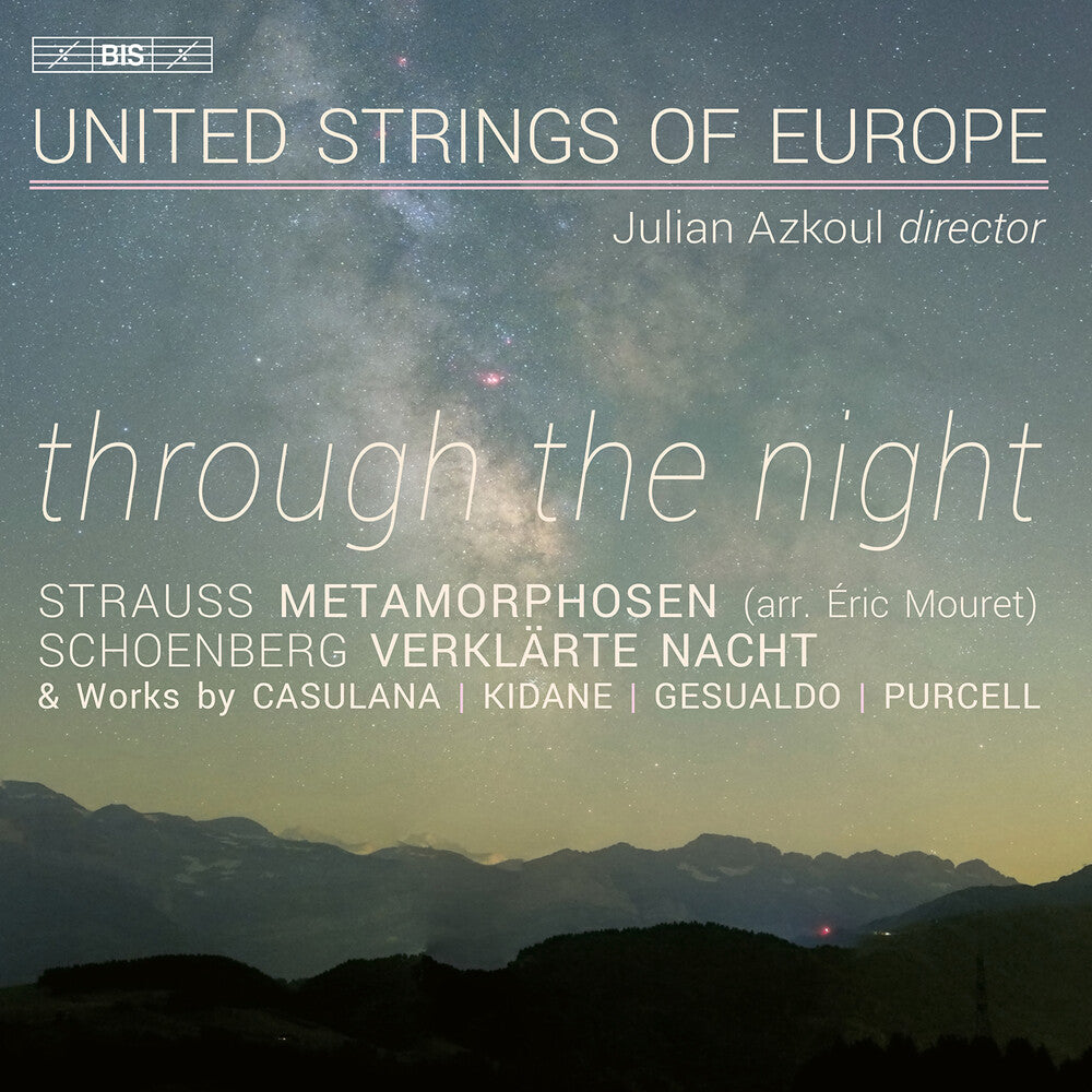 the album cover for Casulana / Gesualdo / United Strings Of Europe - Through The Night (Hybr)