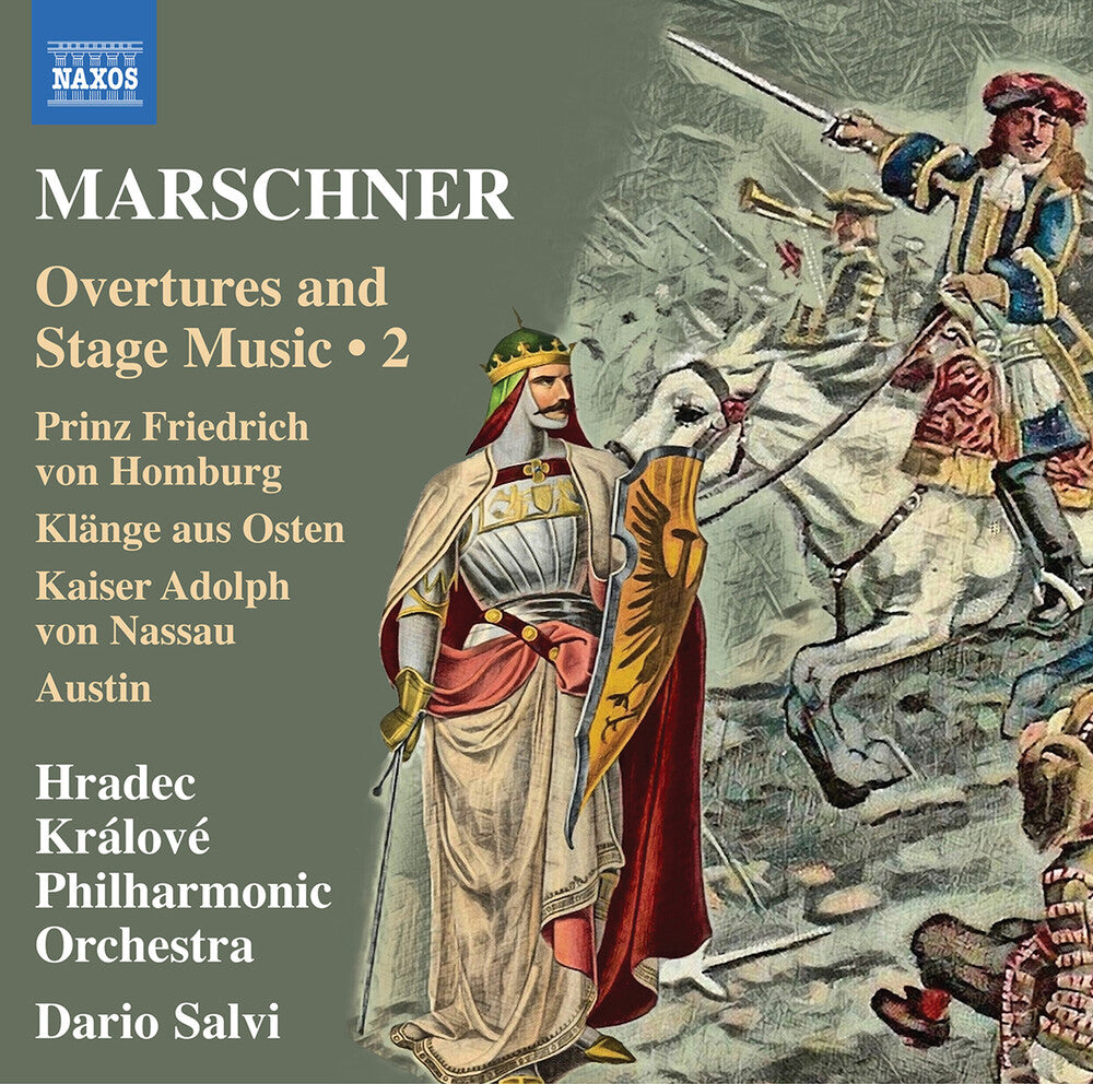 the album cover for Marschner / Hradec Kralove Philharmonic Orchestra - Overtures & Stage Music Vol. 2