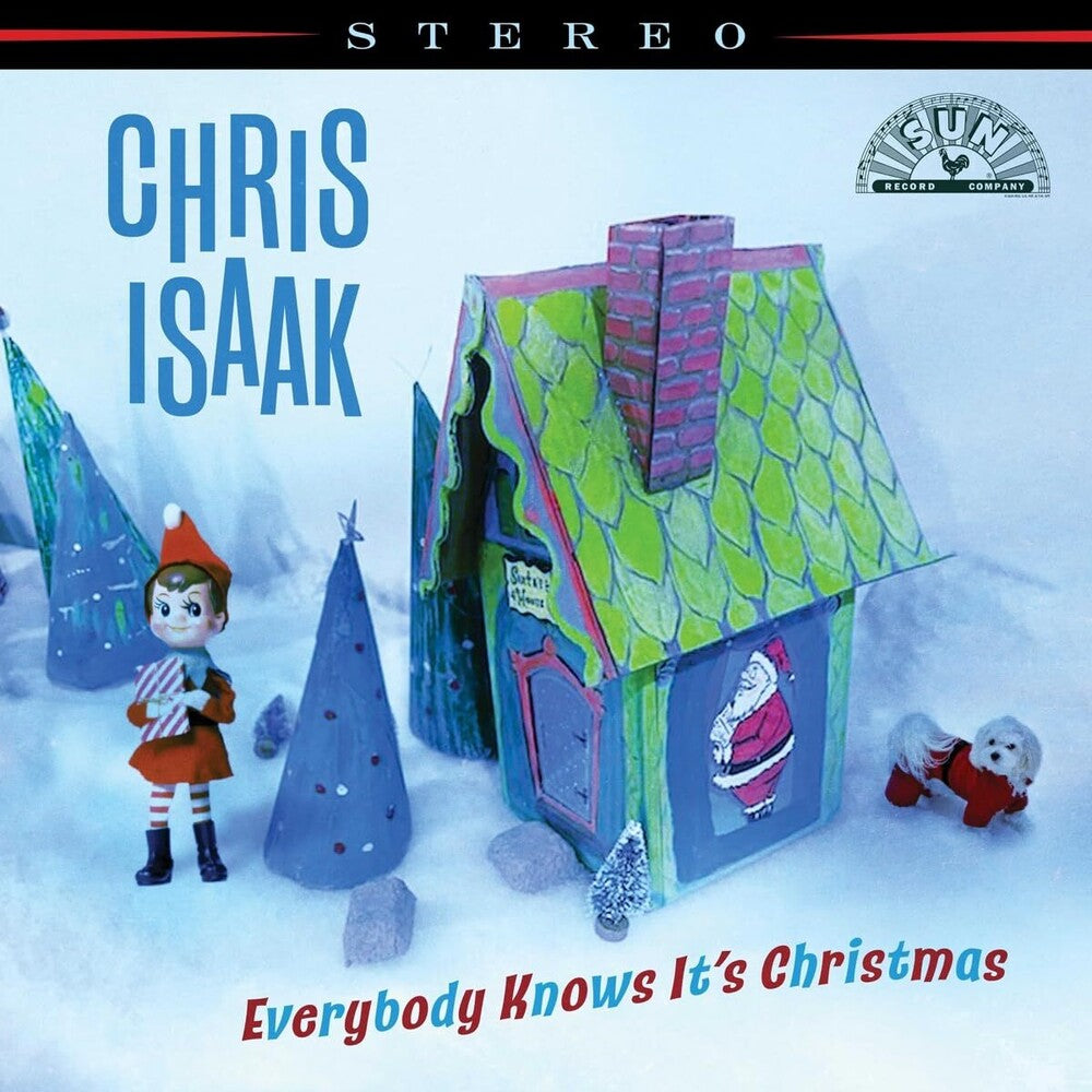 Chris Isaak - Everybody Knows It's Christmas [Colored Vinyl] [Deluxe] (Grn) Vinyl Record