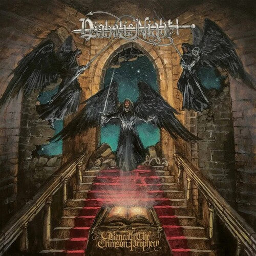 Diabolic Night - Beneath The Crimson Prophecy - Blue Vinyl Record