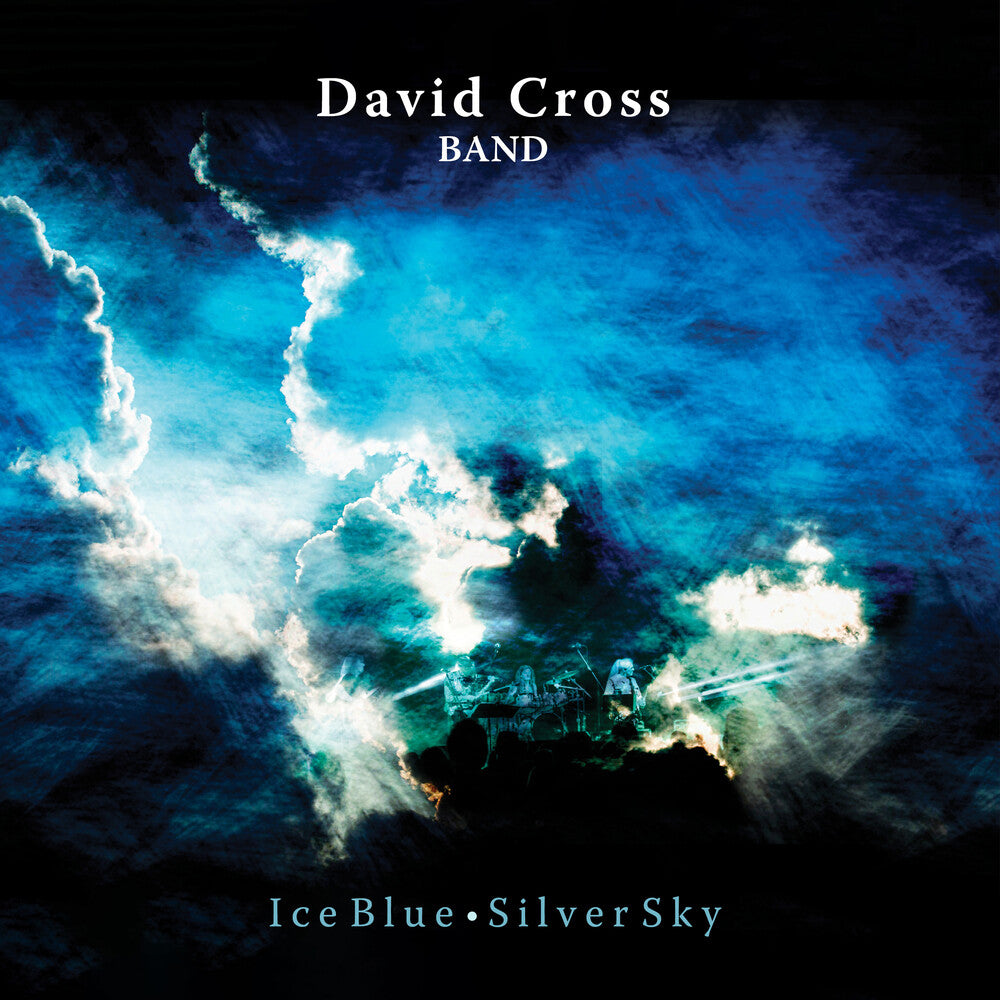 the album cover for David Cross  Band - Ice Blue Silver Sky (Uk)