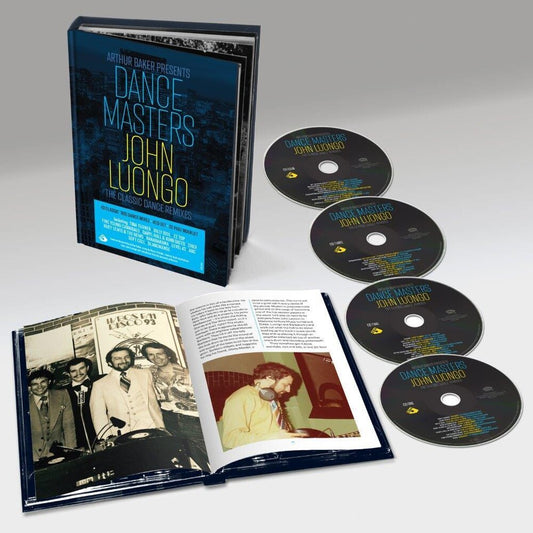 the album cover for Arthur Baker Presents Dance Masters: John Luongo - Arthur Baker Presents Dance Masters: John Luongo