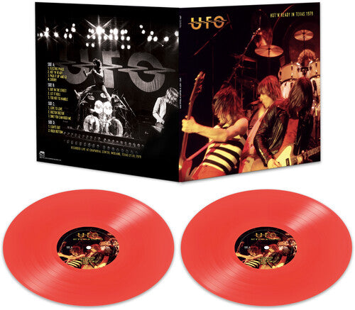 UFO - Hot N' Ready In Texas 1979 [Red] Vinyl Record