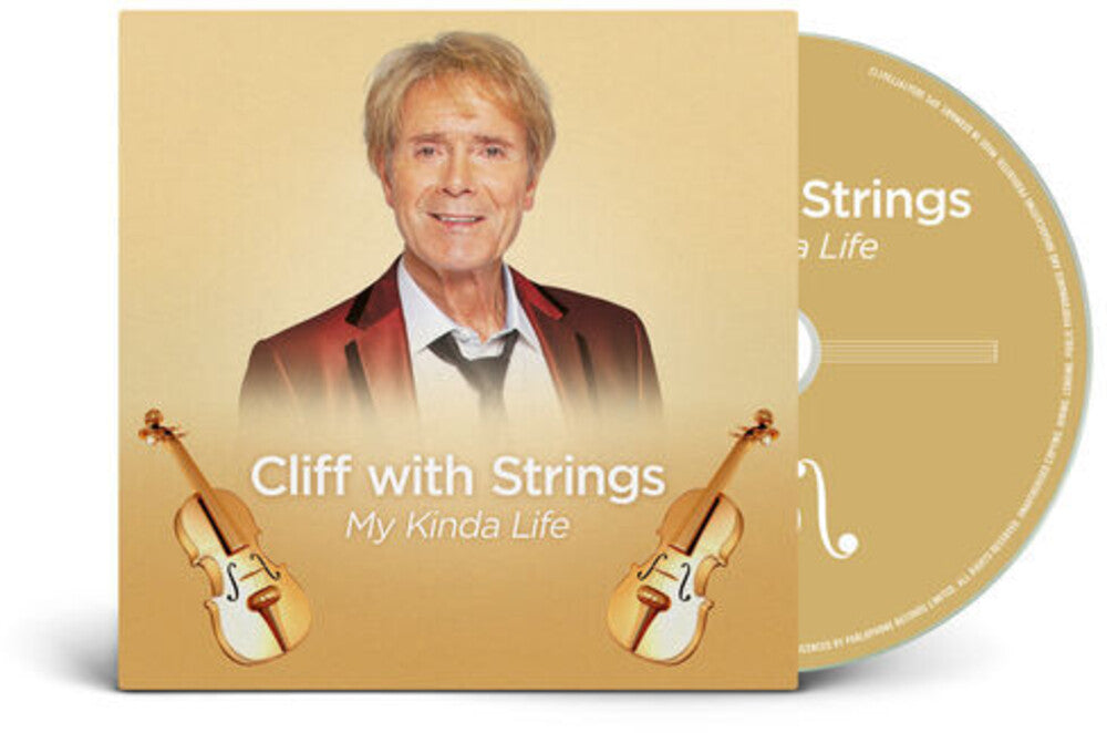the album cover for Cliff Richard - Cliff With Strings: My Kinda Life (Uk)