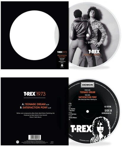 T. Rex - Teenage Dream: 50th Anniversary [Limited Picture Disc 7-Inch] Vinyl Record