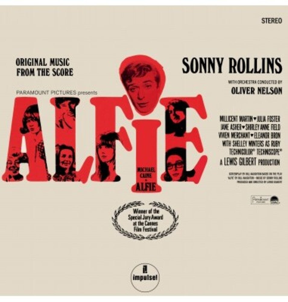 Sonny Rollins  (Ltd) (Uk) - Alfie - O.S.T. [Limited Edition] (Uk) Vinyl Record