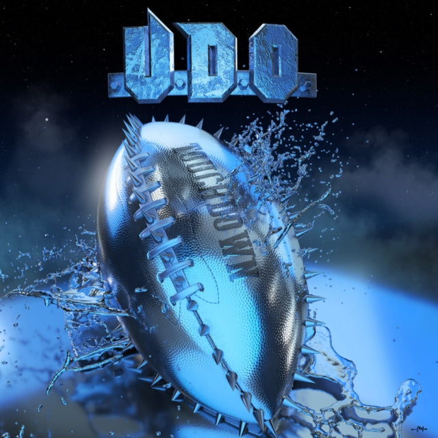 U.D.O. - Touchdown (Clear/Blue White Splatter Vinyl/2LP) Vinyl Record