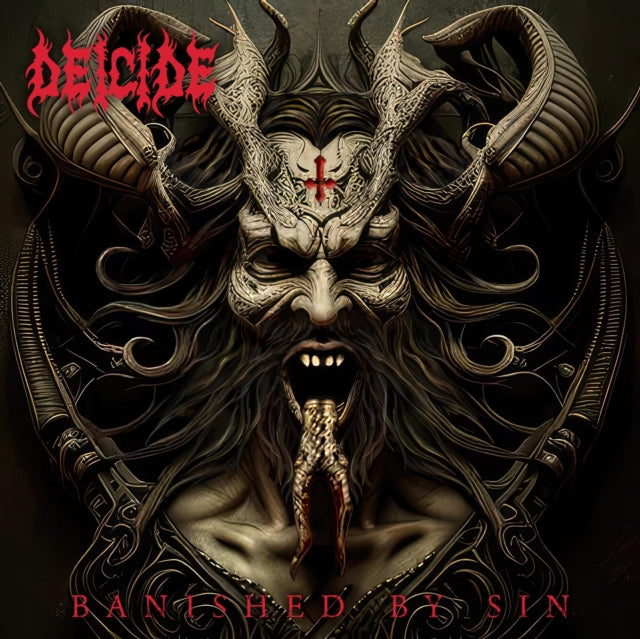 Deicide - Banished By Sin (Opaque Red LP Vinyl) Vinyl Record